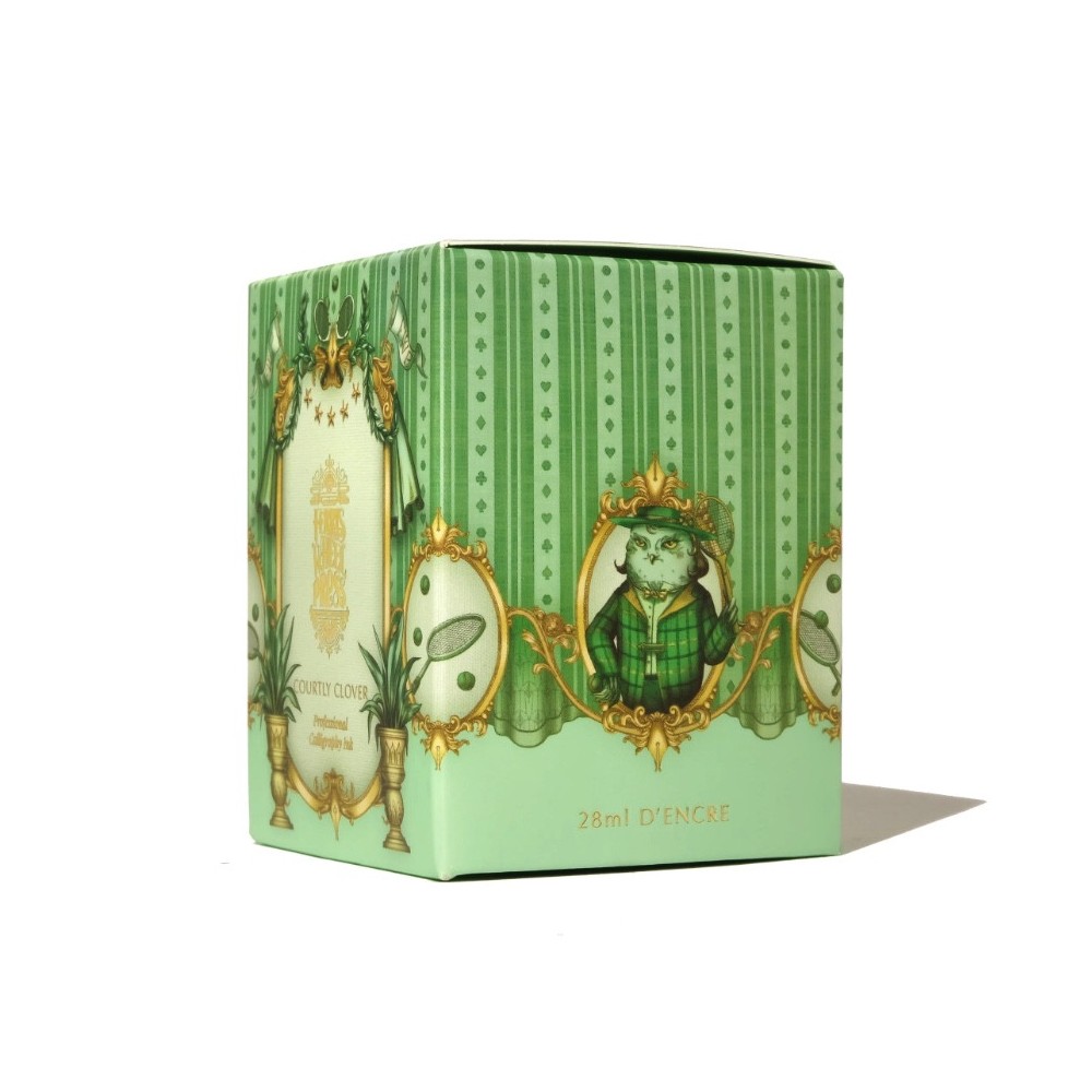 Tusz wodoodporny - Ferris Wheel Press - Courtly Clover, 28 ml