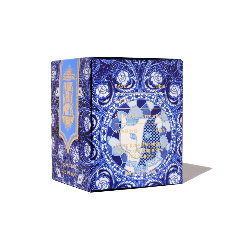 Atrament FerriTales - Ferris Wheel Press - Valiant Blue, 20 ml