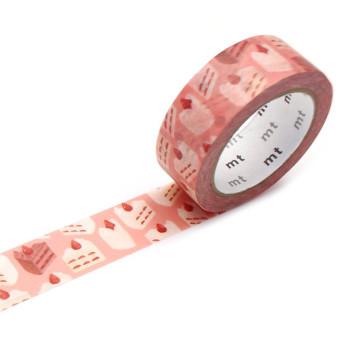 Taśma papierowa washi - MT Masking Tape - Gourmet Cakes, 7 m