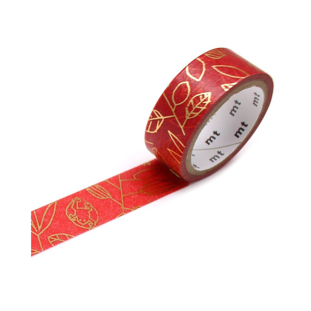 Taśma papierowa washi - MT Masking Tape - Frog, 3 m