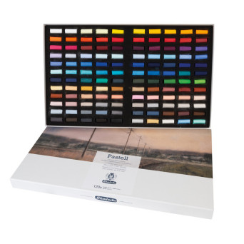 Zestaw półpasteli suchych Extra-Soft - Schmincke - 120 kolorów