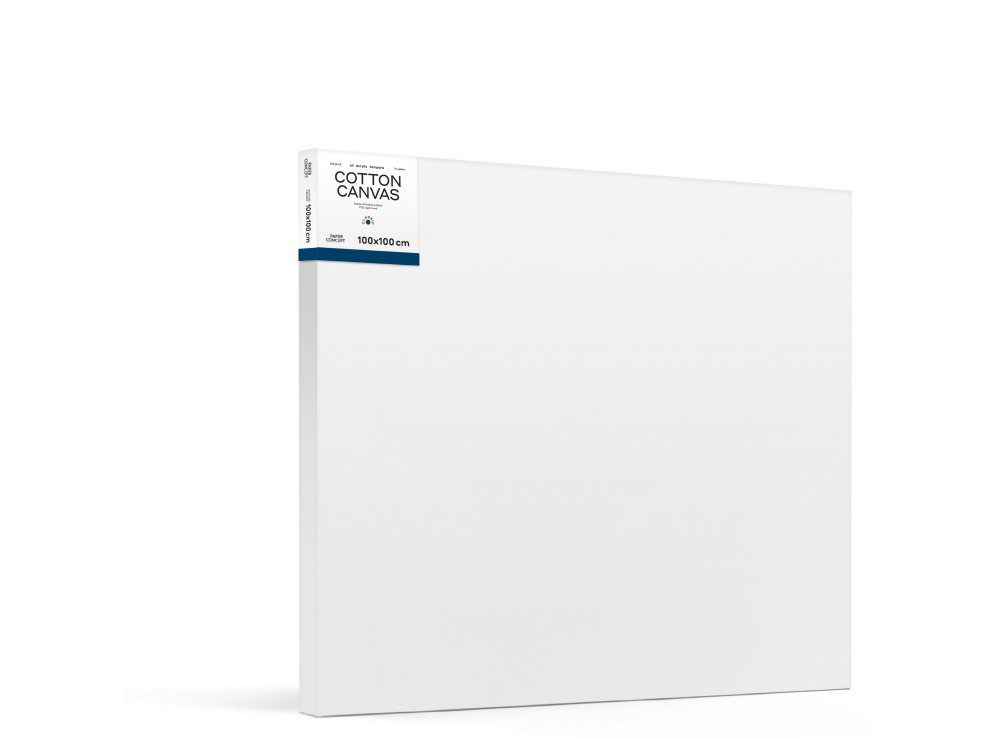 Cotton stretched canvas Classic - PaperConcept - 100 x 100 cm