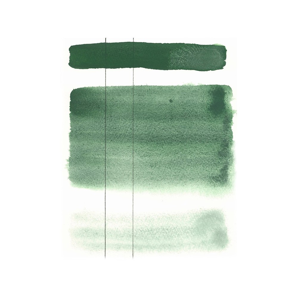 Farba akwarelowa Aquarius - Roman Szmal - 270, Chromium Green Oxide Dark, kostka
