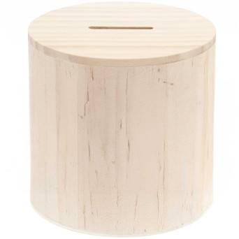 Wooden money box - Rico Design - 10 x 10 cm