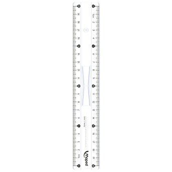 Linijka Classic z uchwytem - Maped - 20 cm