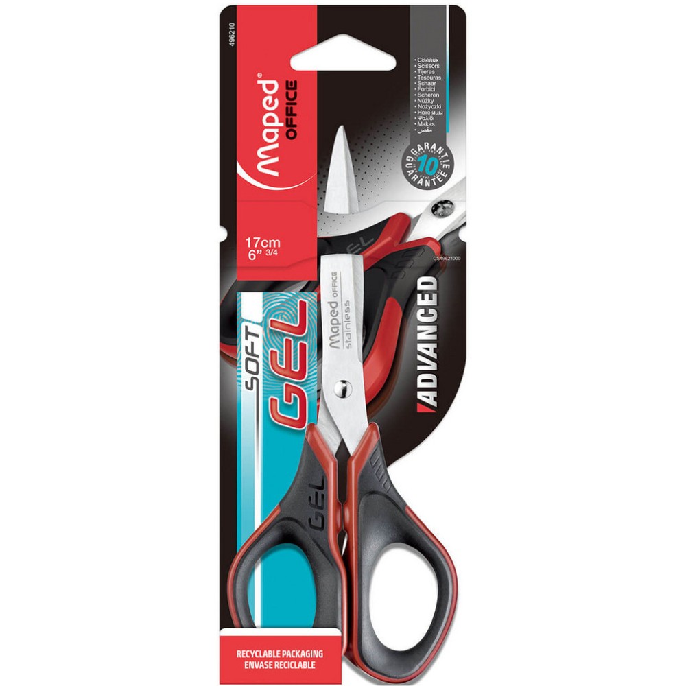 Nożyczki Advanced Soft Gel - Maped - 17 cm