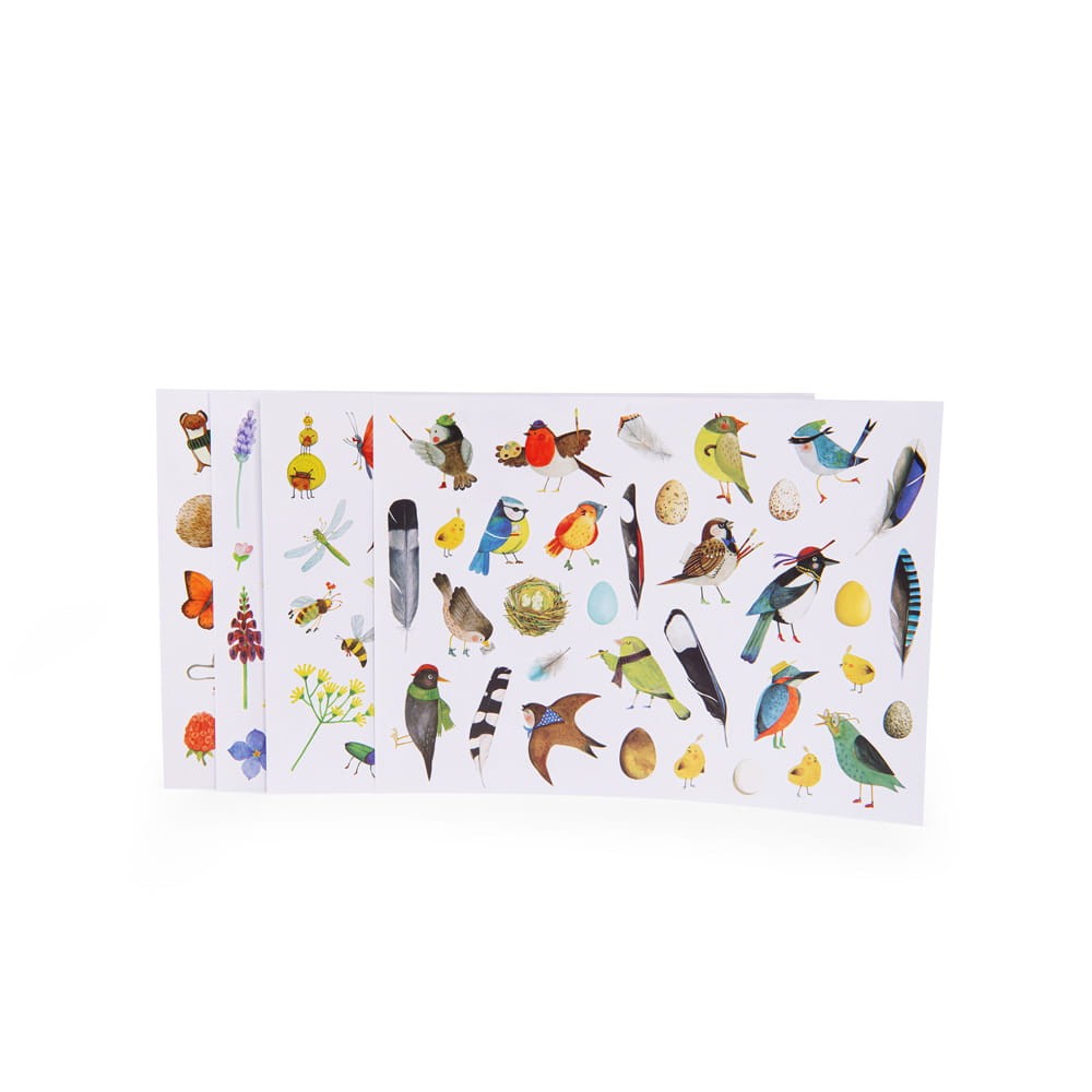 Stickers - Moulin Roty - Botanics, 133 pcs.