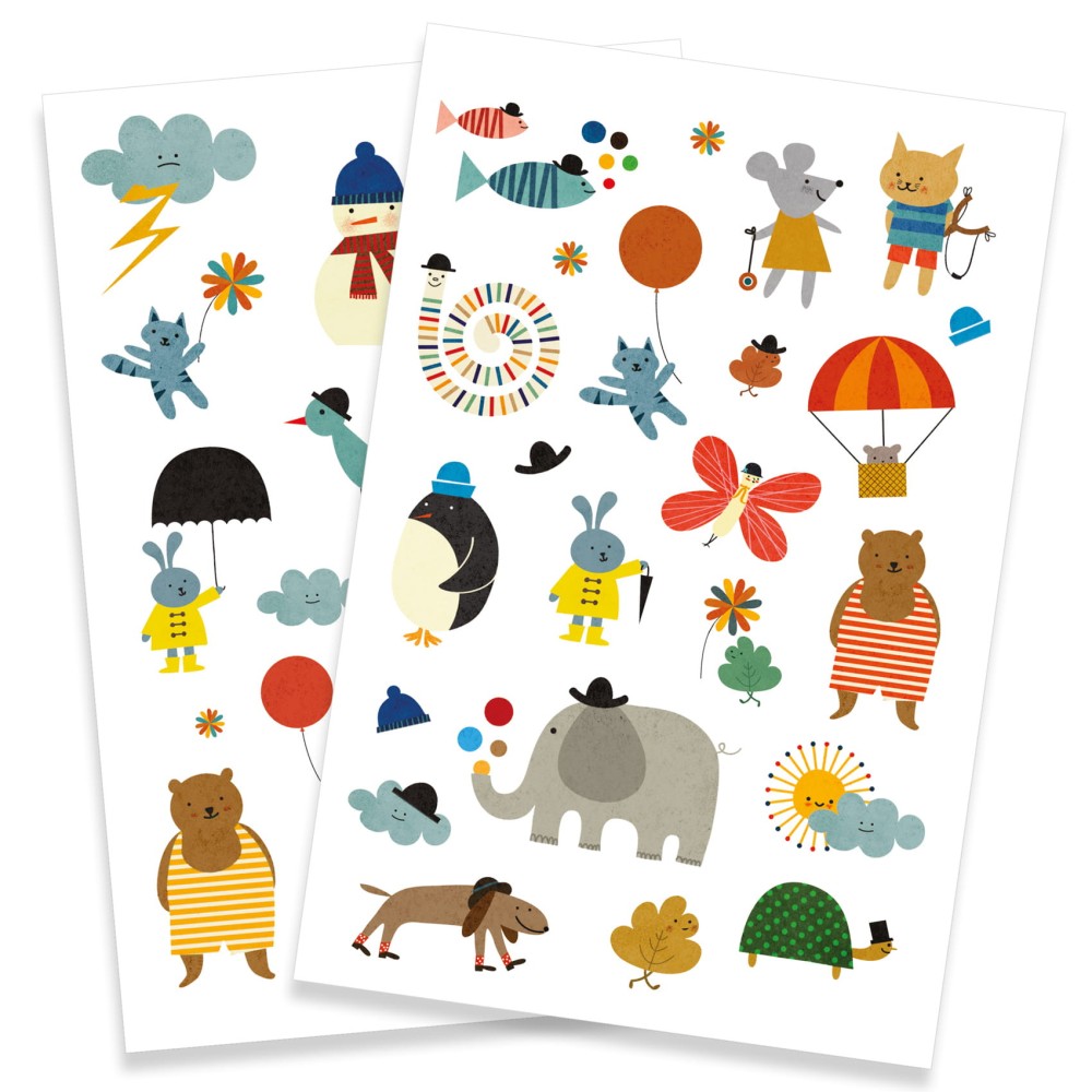 Set of washable tattoos for kids - Djeco - Little Things