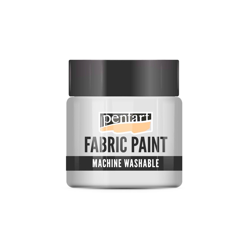Fabric paint - Pentart - white, 50 ml