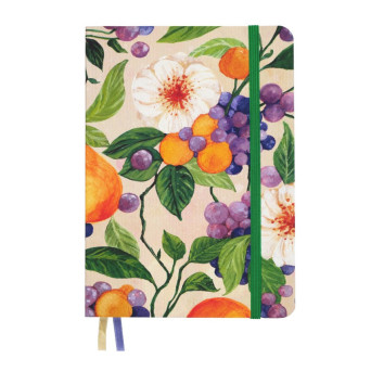 Notebook Blooming Orchard A5 - Devangari - dotted, softcover, 120 g/m2