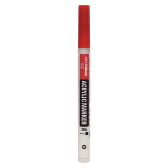 Acrylic marker - Amsterdam - 105, Titanium White, 2 mm