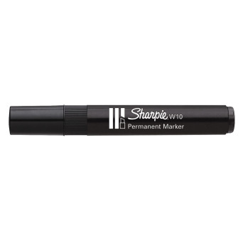 Marker permanentny W10 - Sharpie - czarny, 1,5-5 mm