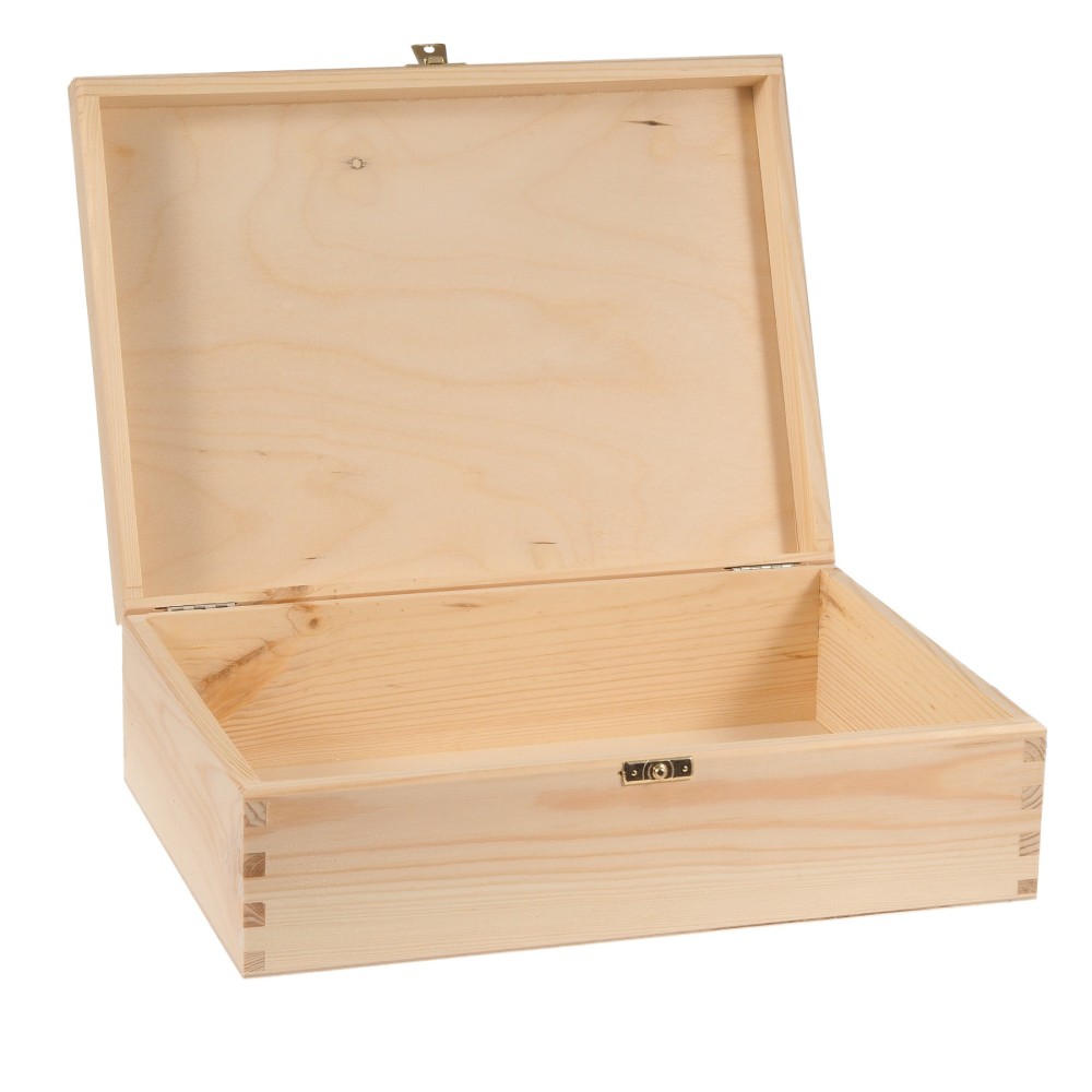 Wooden Container Case - 33 x 23,7 cm