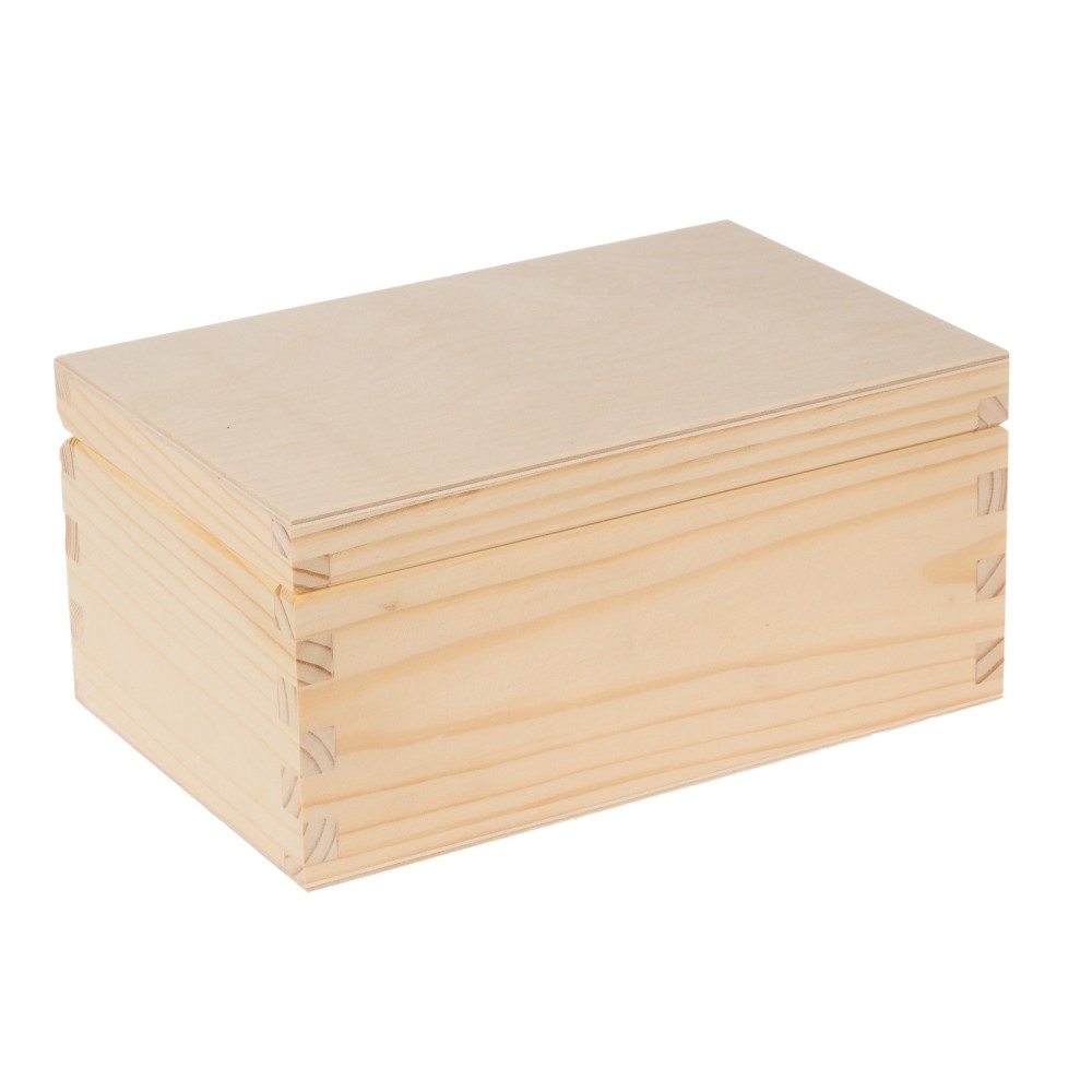 Wooden Container Case 21,5x13,8 cm
