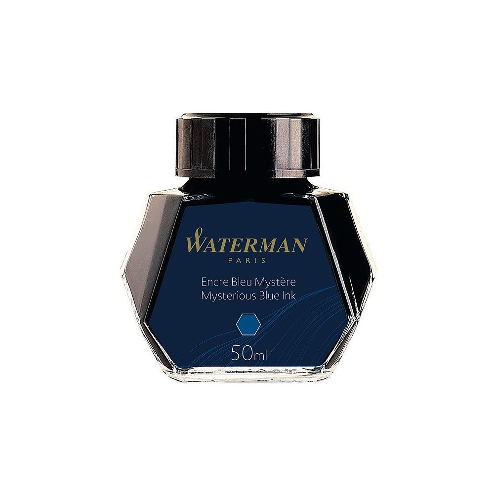 Atrament do piór wiecznych - Waterman - Mysterious Blue, 50 ml