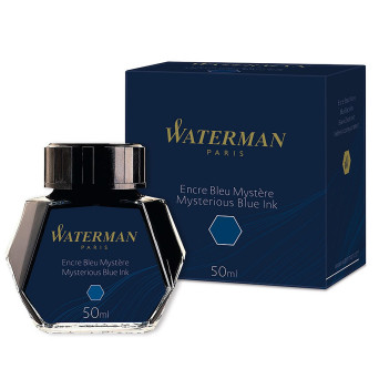 Atrament do piór wiecznych - Waterman - Mysterious Blue, 50 ml