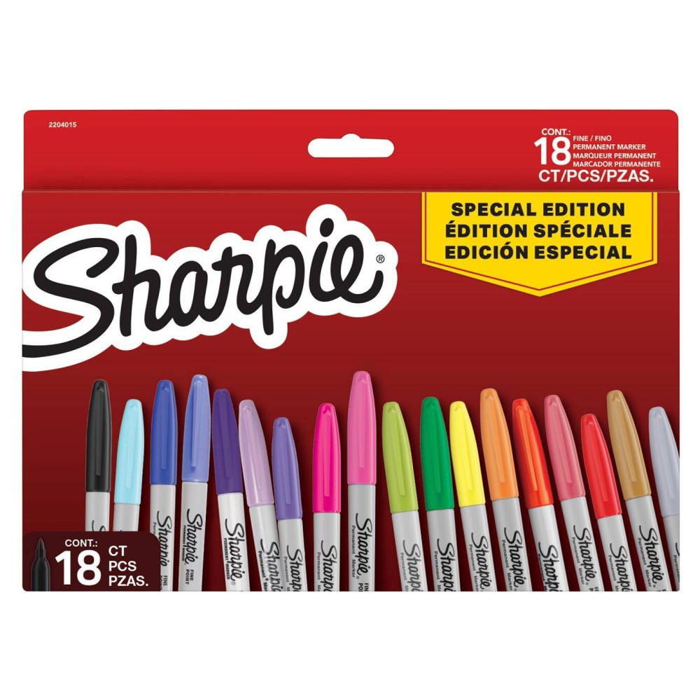 Set of permanent markers Special Edition - Sharpie - 1 mm, 18 pcs.