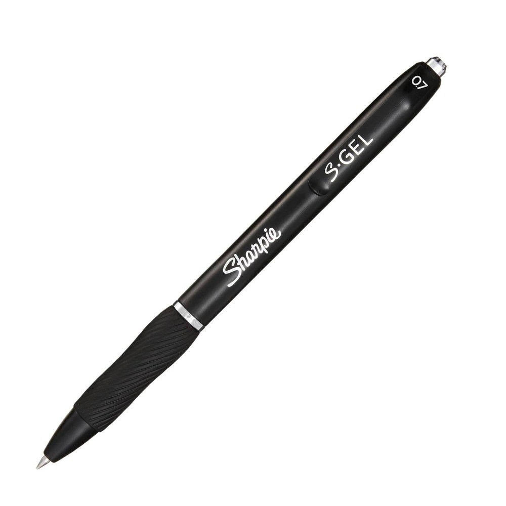 Zestaw długopisów żelowych S-Gel - Sharpie - czarne, 0,7 mm, 3 szt.