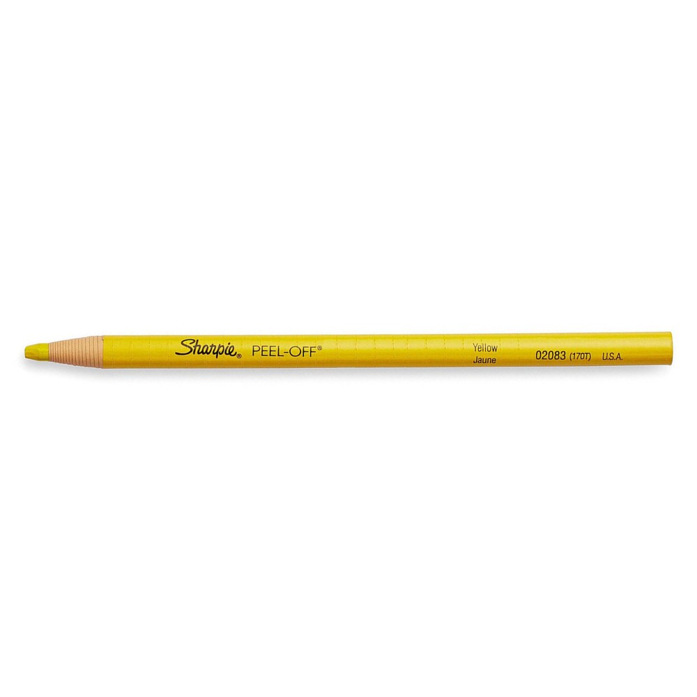 Peel-Off China Marker - Sharpie - yellow