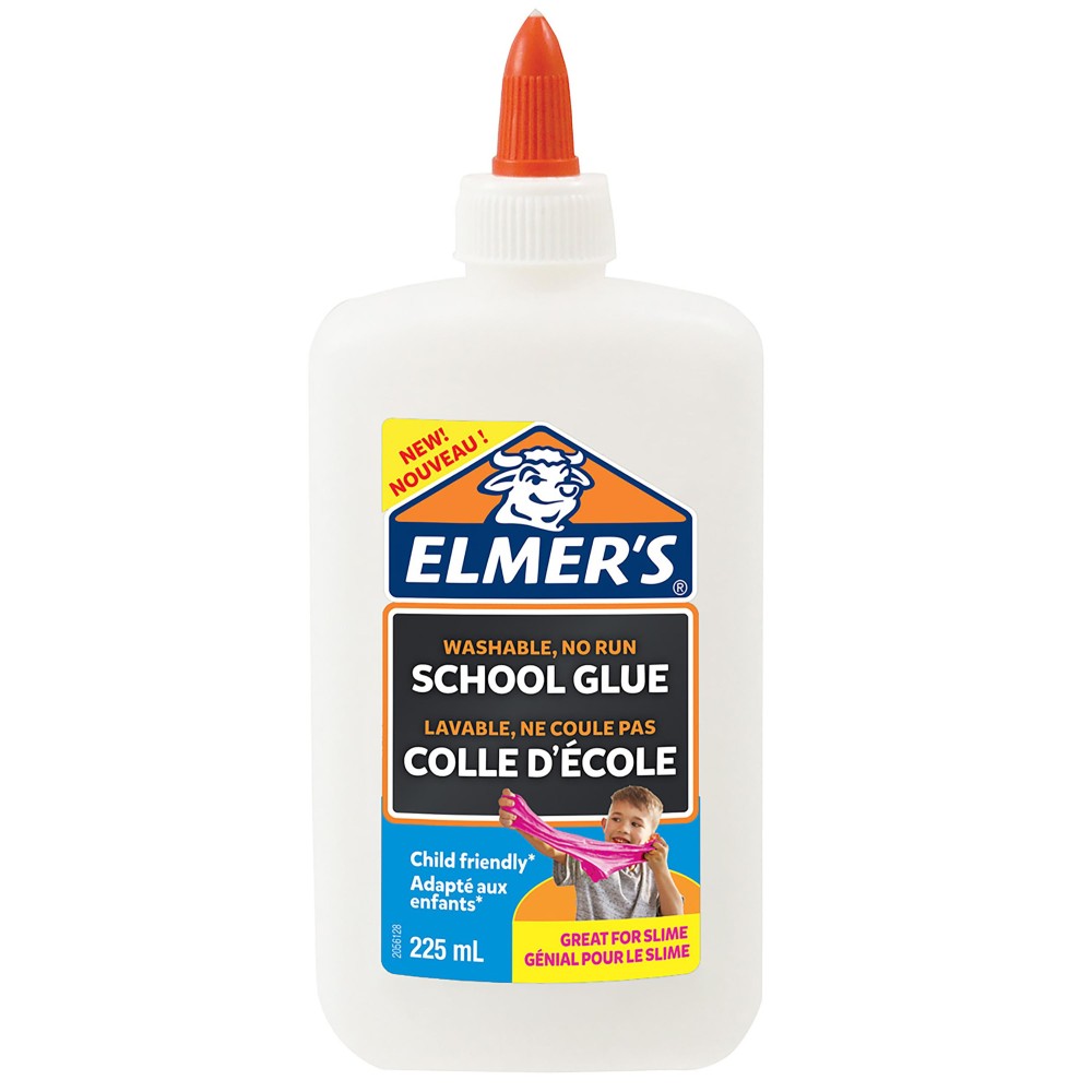 Klej szkolny w płynie - Elmer's - biały, 225 ml