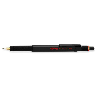 Ołówek automatyczny 800+ - Rotring - czarny, 0,7 mm