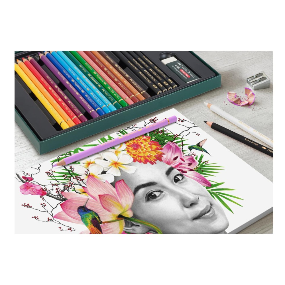 Set of Polychromos and Pitt Graphite Matt - Faber-Castell - 23 pcs.