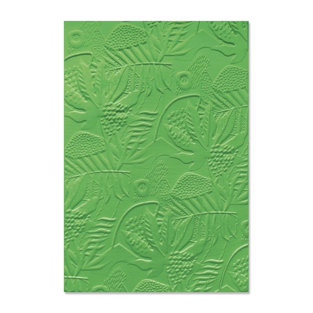 3D Textured Embossing Folder - Sizzix - Jungle Textures