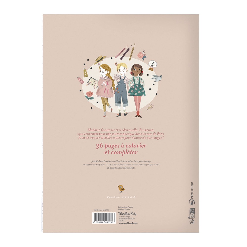 Kolorowanka - Moulin Roty - Les Parisiennes