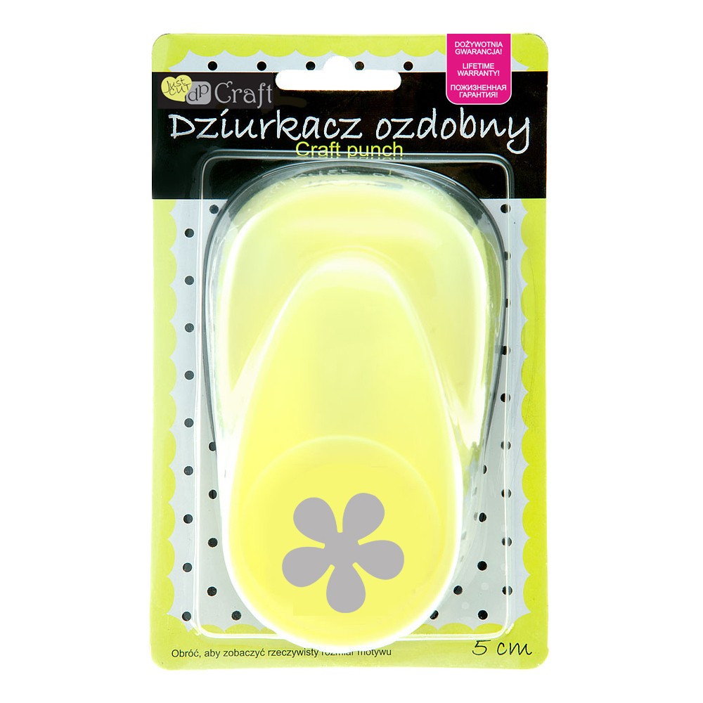 Dziurkacz ozdobny Kwiat - DpCraft - 5 cm