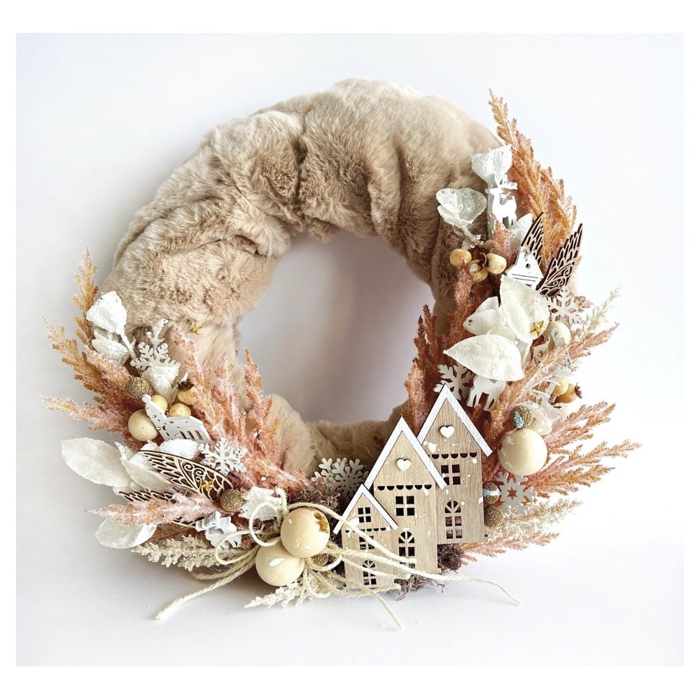 Drewniane kształty Skrzydła - DpCraft - naturalne, 6 cm, 9 szt.