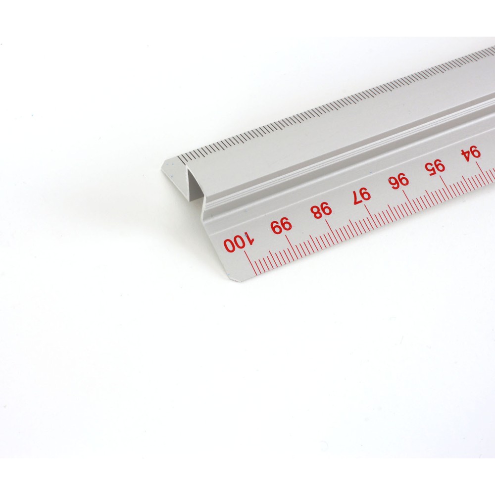 Linijka metalowa z uchwytem - Leniar - 100 cm