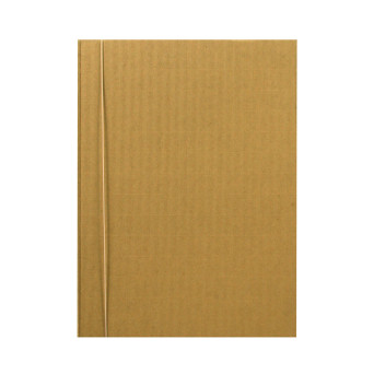 Cardboard Eco folder with rubber closure A3 - Leniar