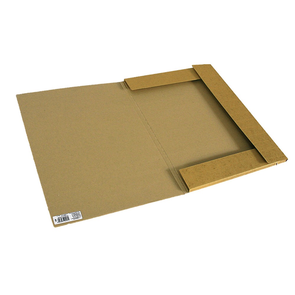 Cardboard Eco folder with rubber closure A4 - Leniar