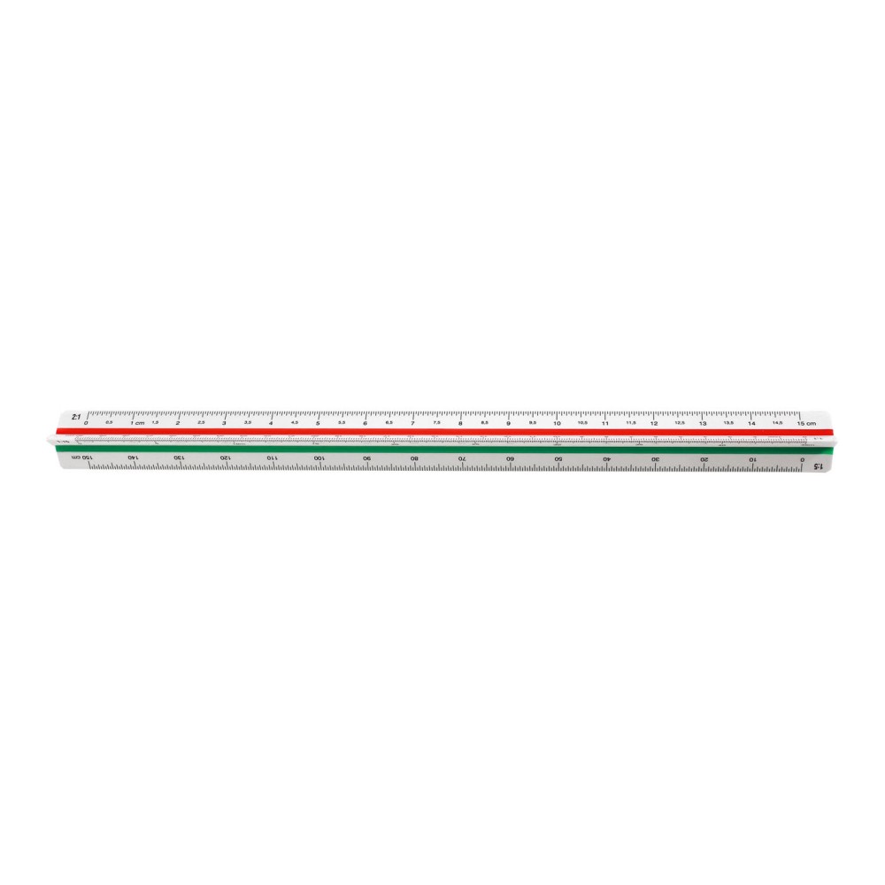 Skalówka plastikowa Inżynier - Leniar - 30 cm