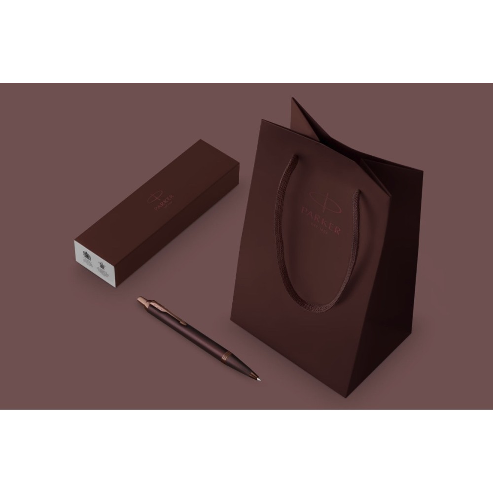 Długopis IM Monochrome w etui - Parker - Burgundy