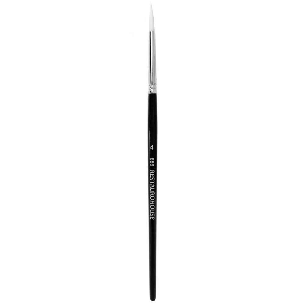 Round, synthetic, 886 series brush - Restaurohouse - no. 4