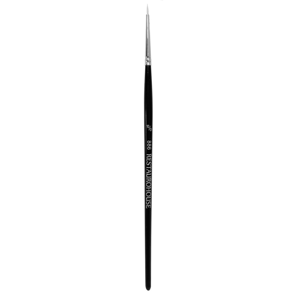 Round, synthetic, 886 series brush - Restaurohouse - no. 10/0