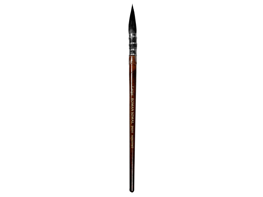 Mop, natural bristles, Pure Squirrel brush - Roman Szmal - large