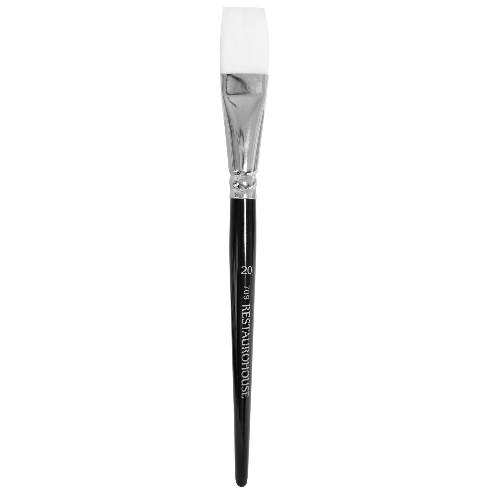 Flat, synthetic, 709 series brush - Restaurohouse - no. 20