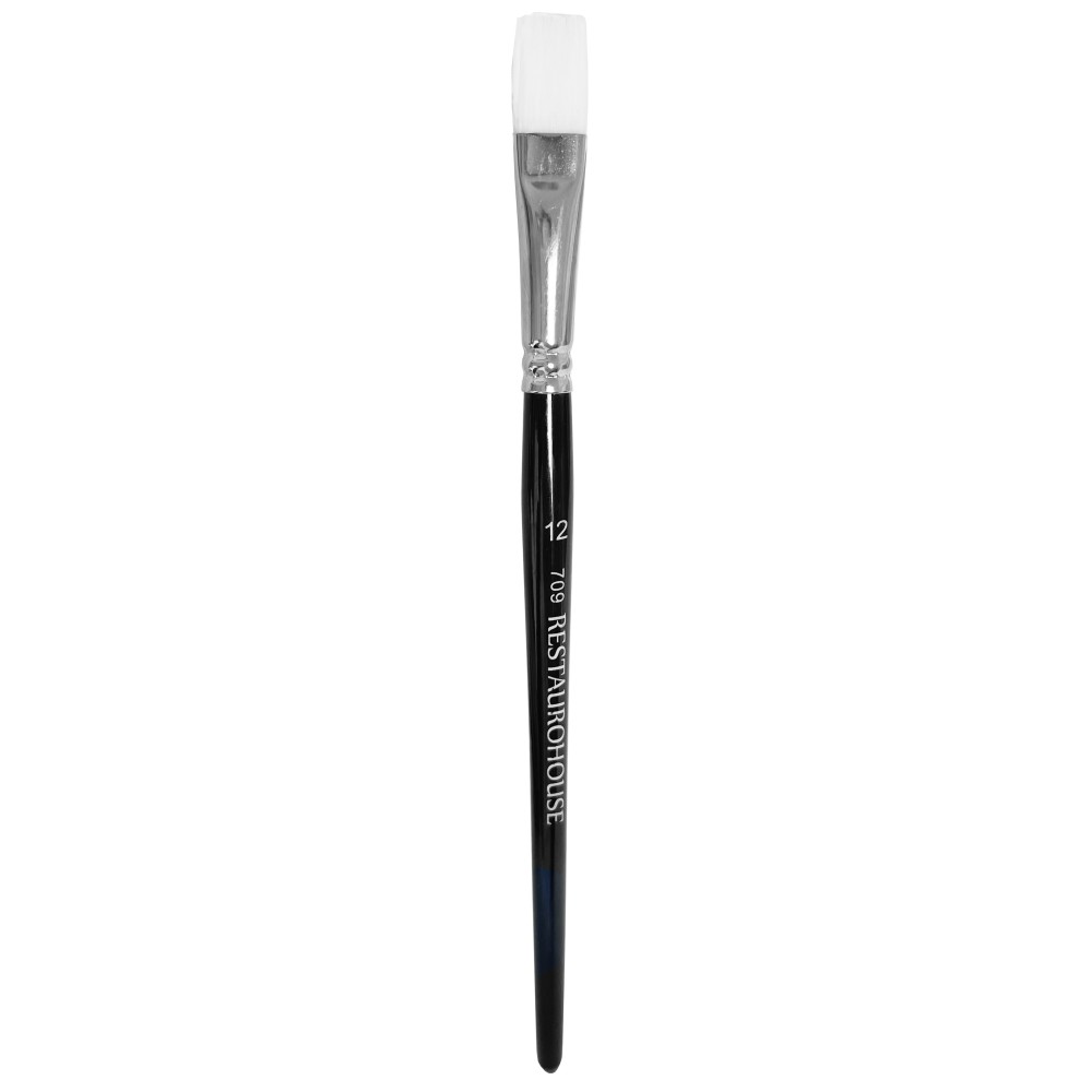 Flat, synthetic, 709 series brush - Restaurohouse - no. 12