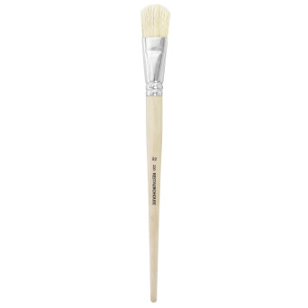Cat's Tongue, natural, hog bristles 220 series brush - Restaurohouse - no. 22