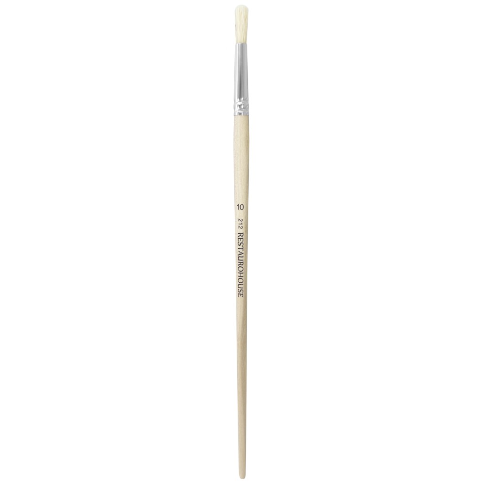 Round, natural, hog bristles 212 series brush - Restaurohouse - no. 10