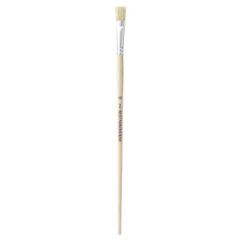 Flat, natural, hog bristles 202 series brush - Restaurohouse - no. 10