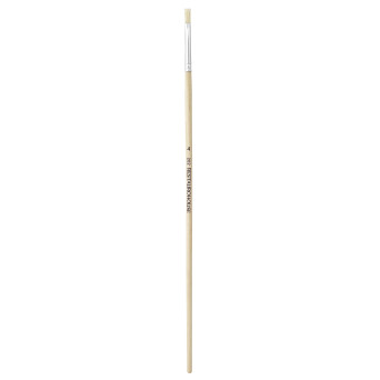Flat, natural, hog bristles 202 series brush - Restaurohouse - no. 4