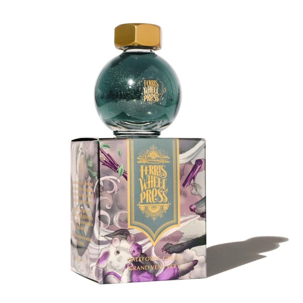 Atrament FerriTales - Ferris Wheel Press - Galeforce Green, 20 ml