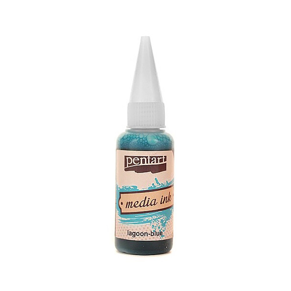 Tusz alkoholowy Media Ink - Pentart - Laguna, 20 ml