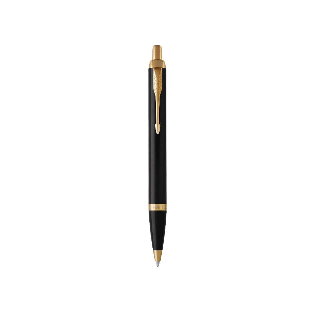 Ballpoint pen IM - Parker - Black & Gold Trim