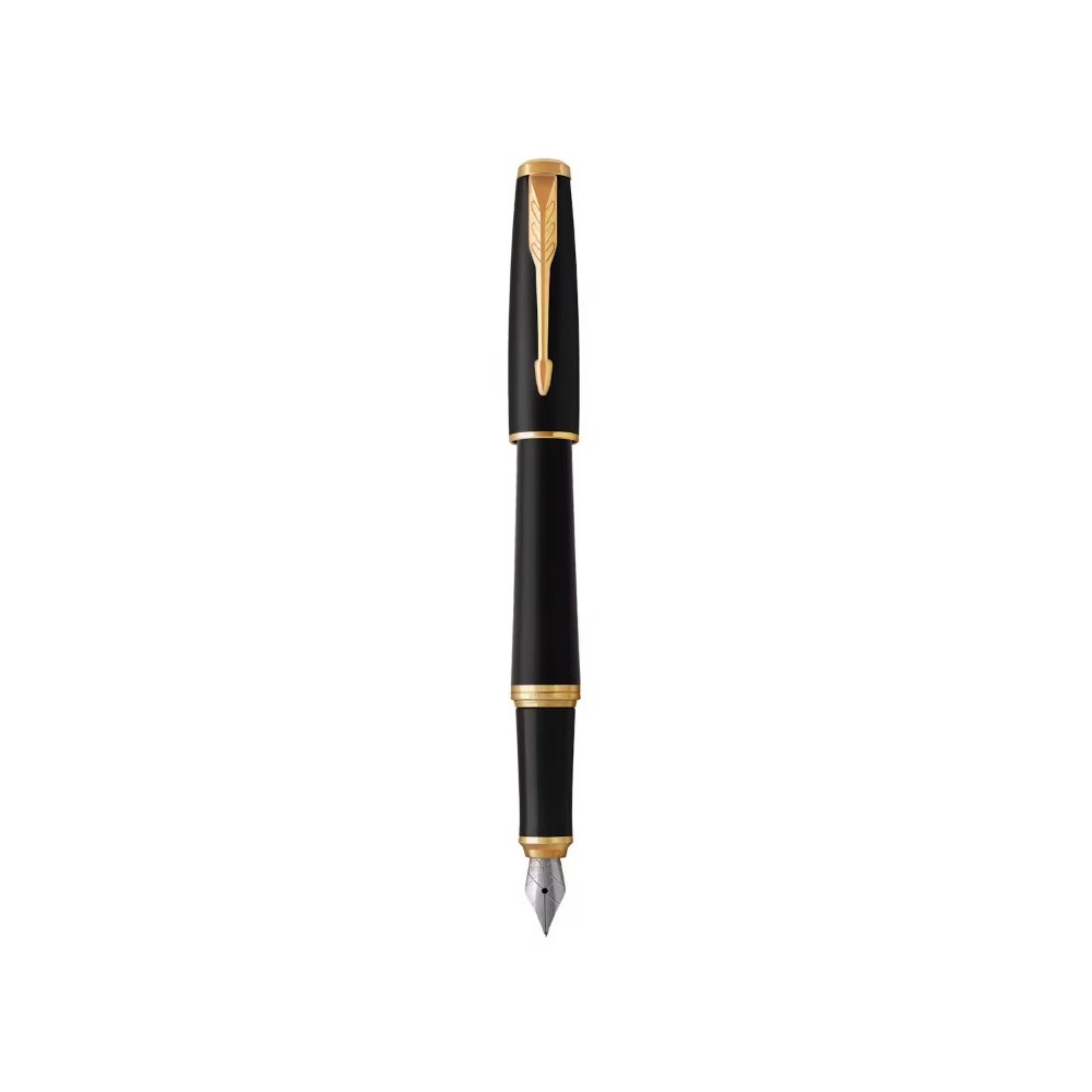 Fountain pen Urban - Parker - Muted Black & Gold Trim, F