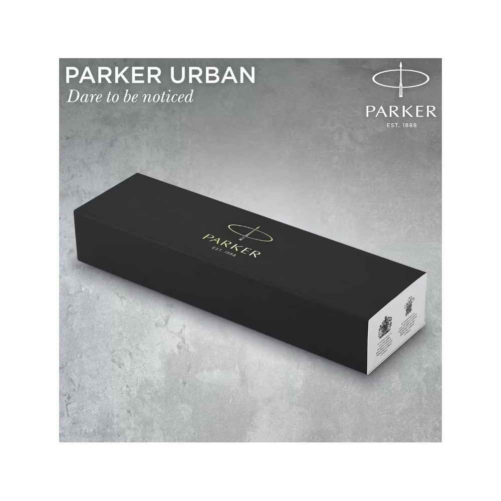 Fountain pen Urban - Parker - Muted Black & Gold Trim, F