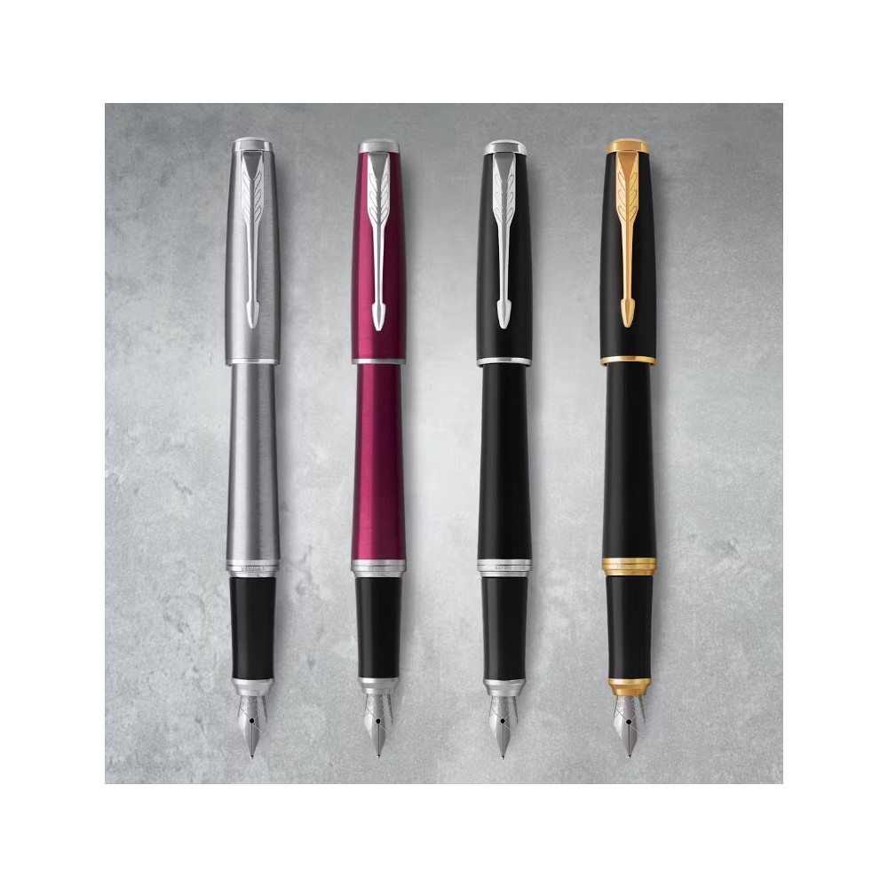Pióro Urban w etui - Parker - Muted Black & Gold Trim, F